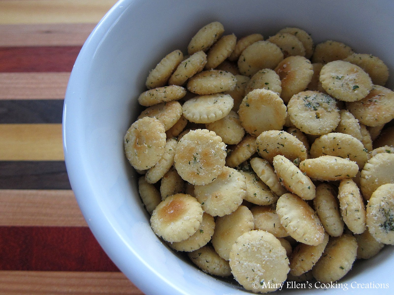 Mary Ellen's Cooking Creations Savory Cracker Snack