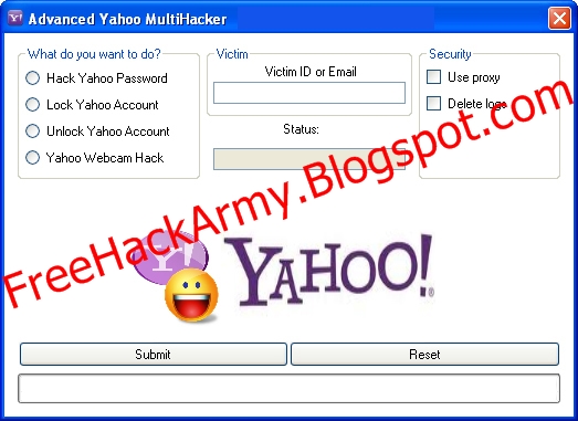 Password Hacking For Yahoo Messenger