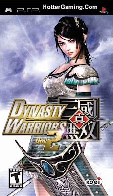 Free Download Dynasty Warriors Vol 2 PSP Game Cover Photo