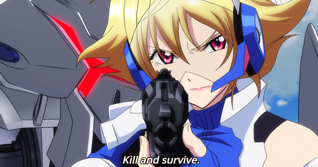 Kazaki's Episode Reviews: Cross Ange: Episode 1 Review