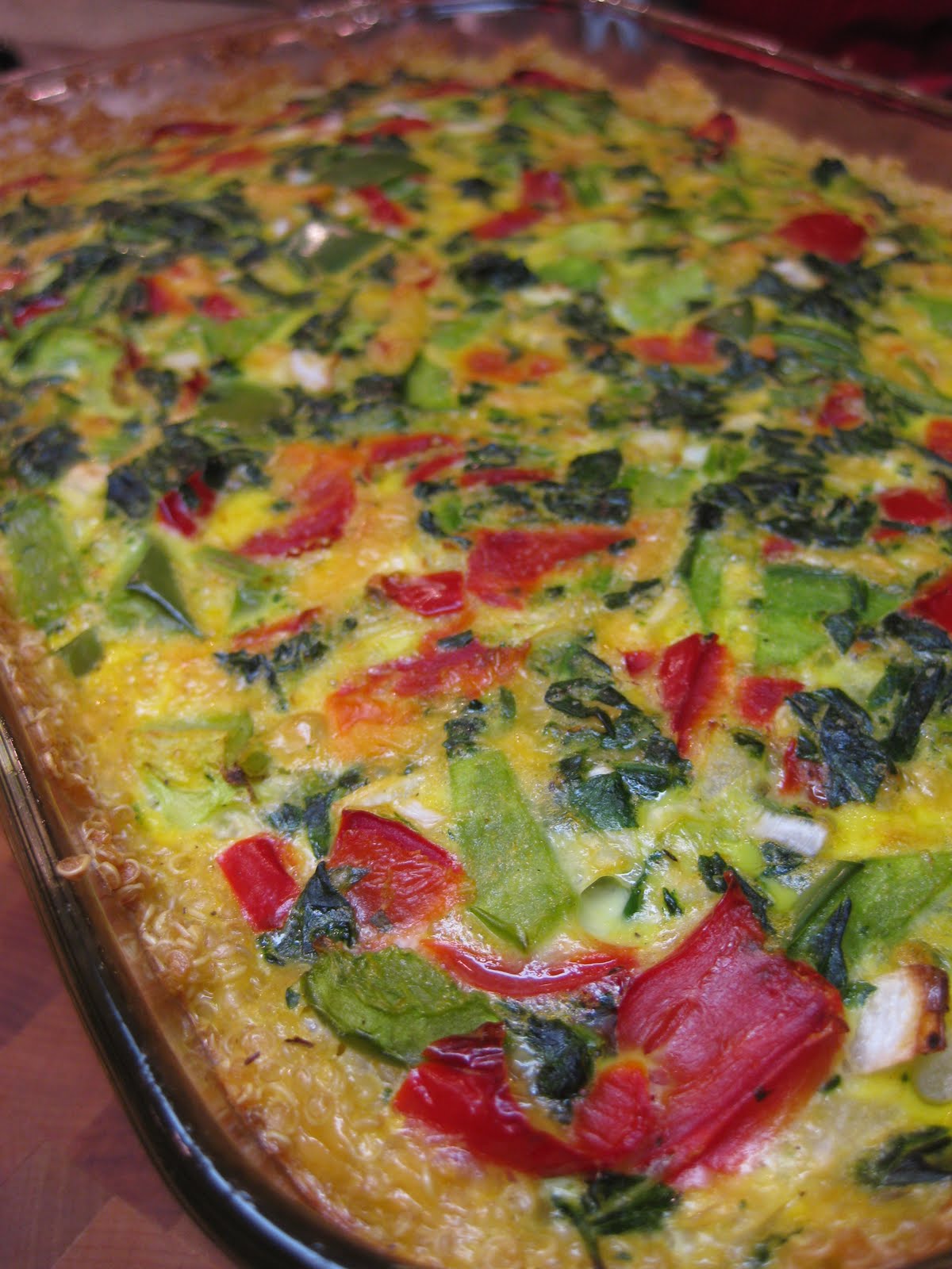 Dinner at Christina's Vegetable and Quinoa Bake