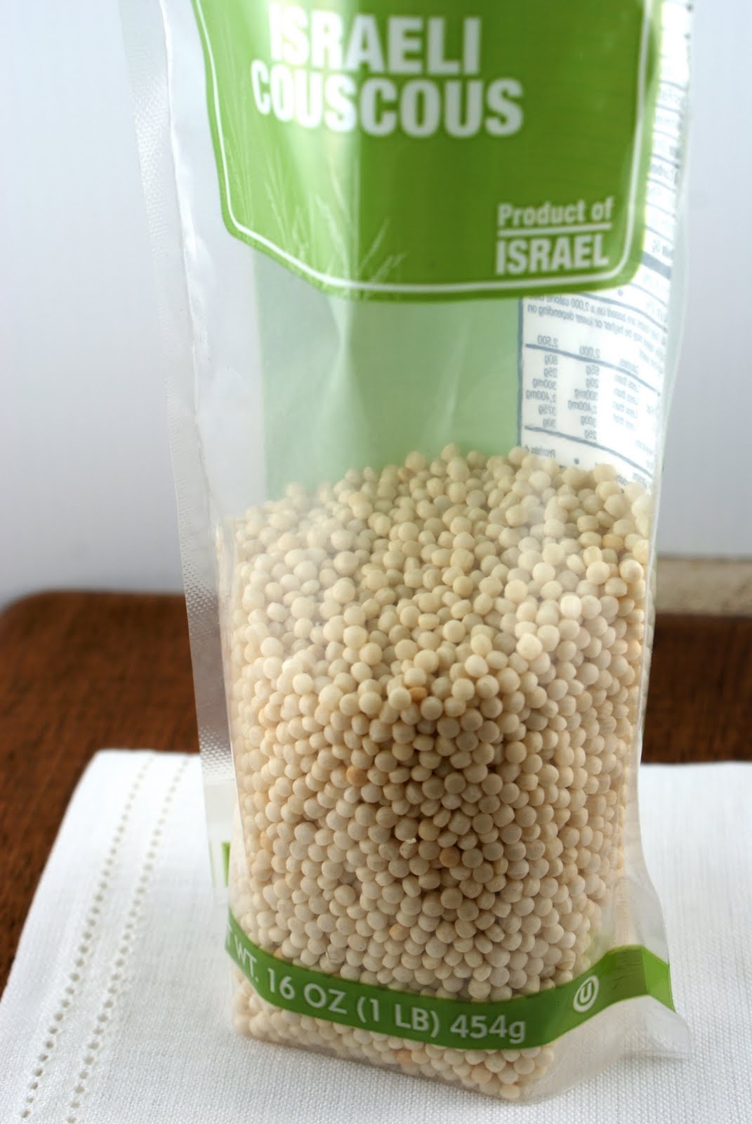 Authentic Suburban Gourmet English Pea and Asparagus Couscous Risotto