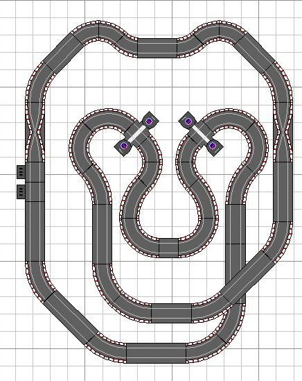 circuitos scalextric compact