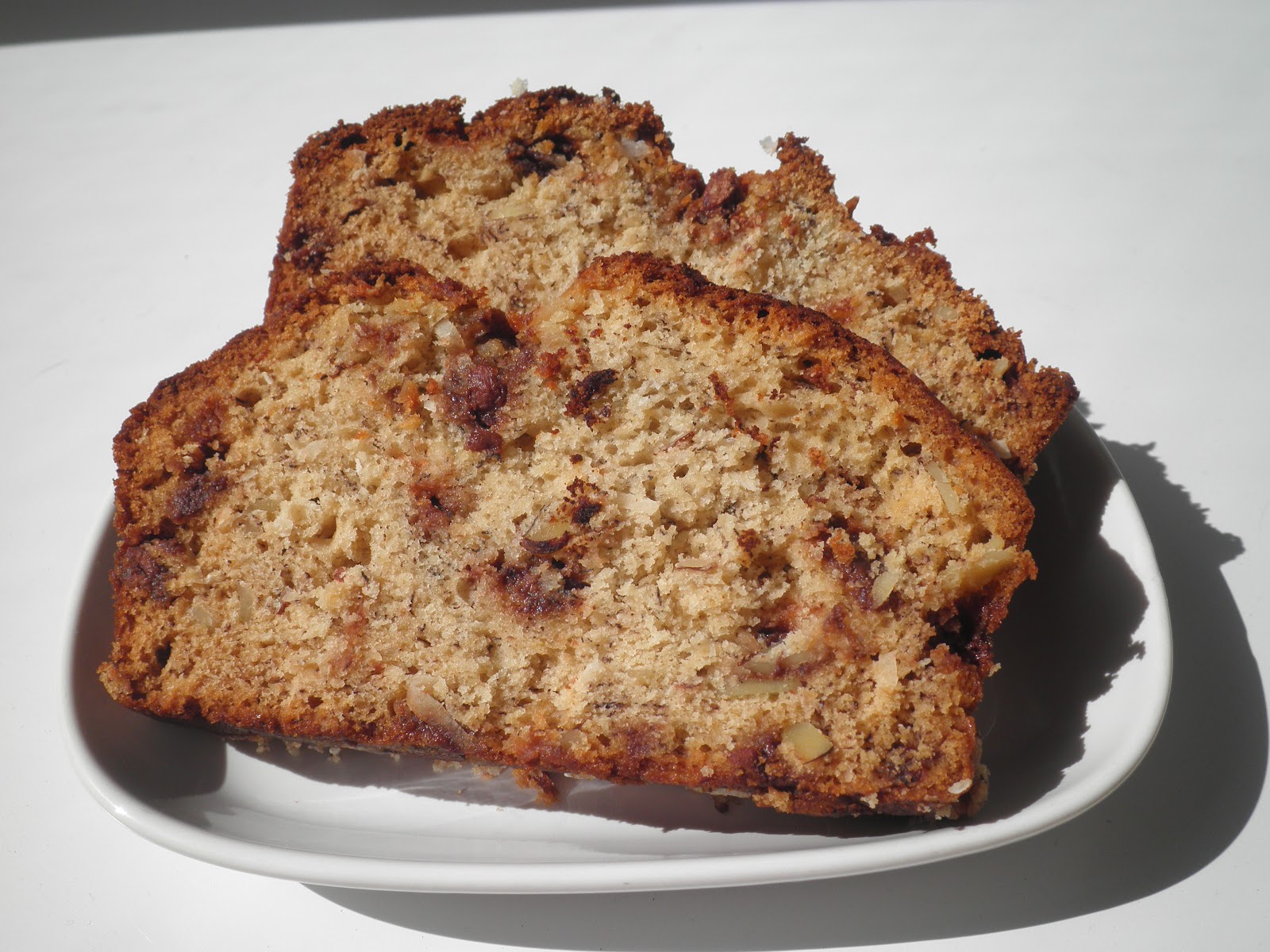 Secrets from the Cookie Princess Almond Joy Banana Bread