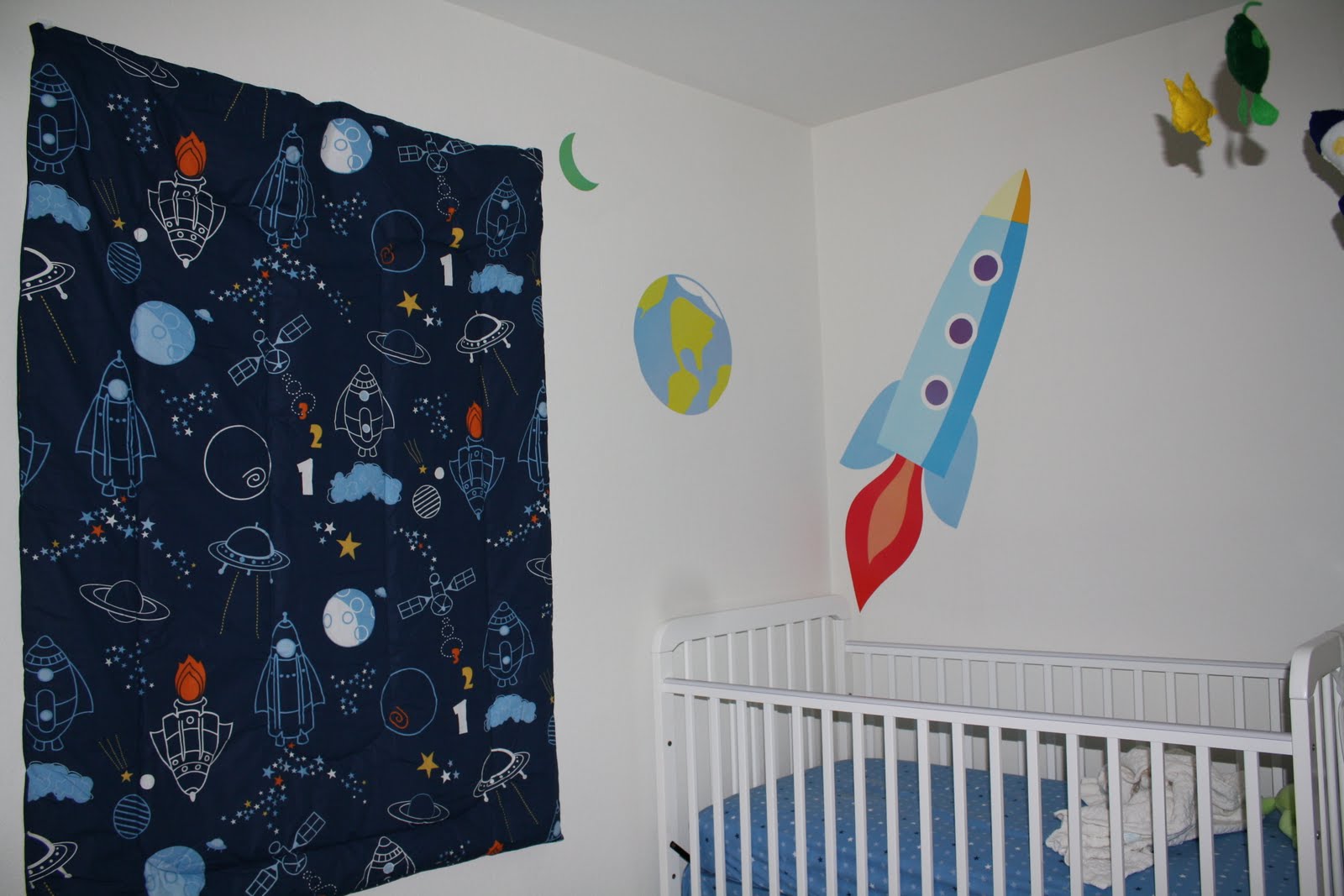 Craft Path Outer Space Mobile