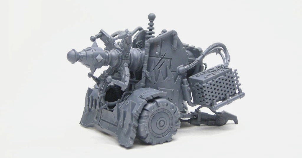 Watching Paint Dry Ork Mek Gun Assembly video