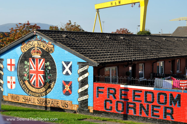 The Troubles Murals in Belfast