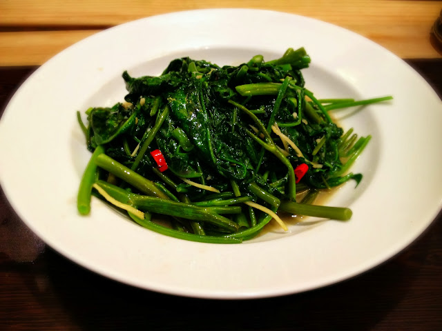 stir fry watercress spinach chinese asian food holmesglen chadstone