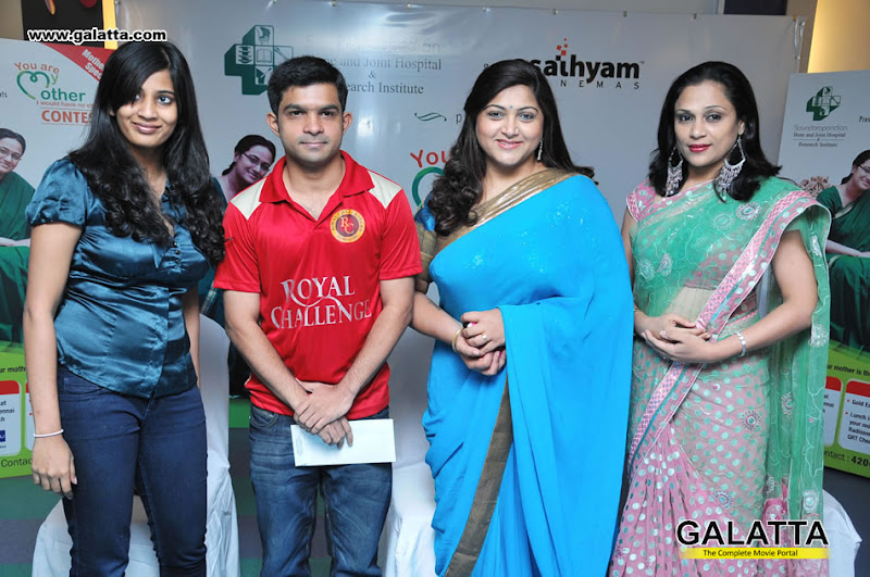 Khushboo at Soundarapandian Bone and Joint Hospital Mothers Day Contest hot images