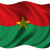 Burkina Faso - bandeira para colorir