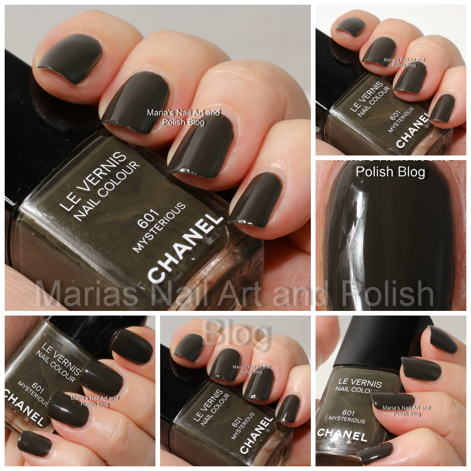 Marias Nail Art and Polish Blog: Chanel Mysterious 601 - Superstition coll.  fall 2013 swatches