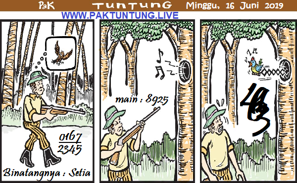 Gambar Kode Syair Pak Tuntung Minggu 16 Juni 2019 Kode Syair