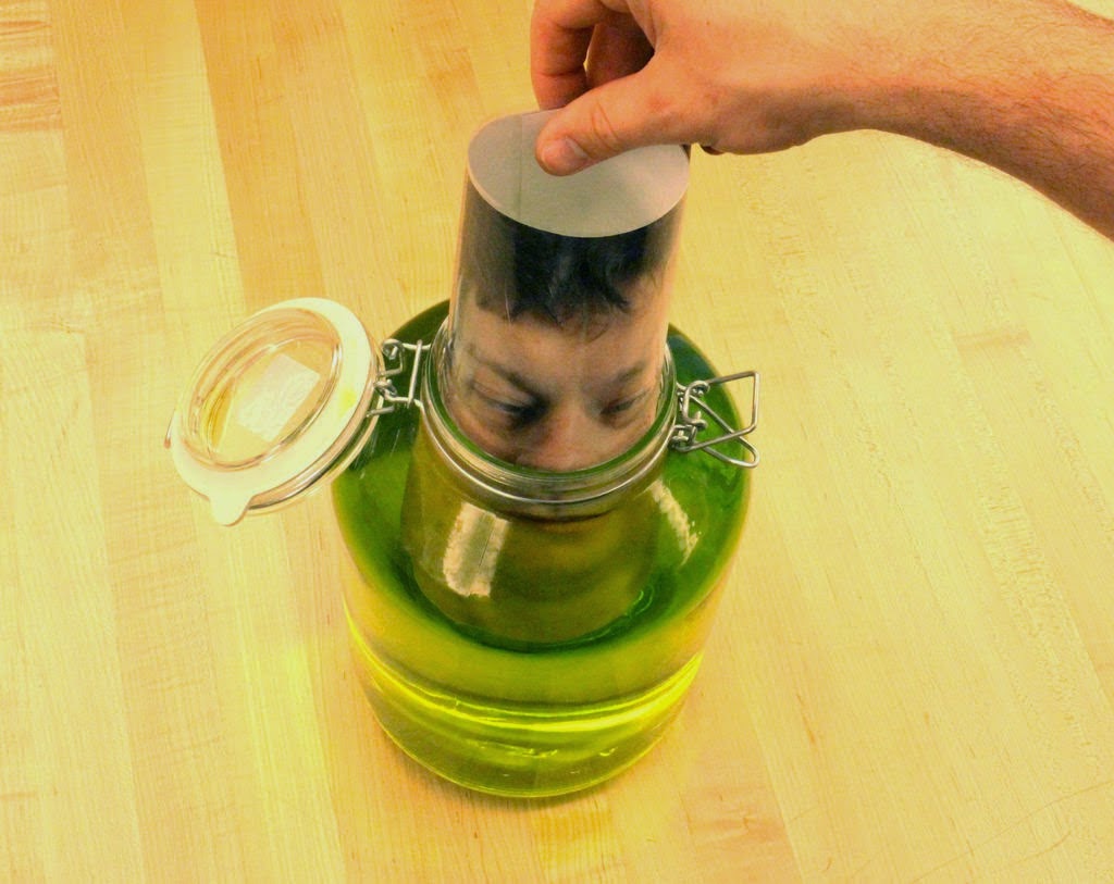 Grymvald Gazetteer Head in a Jar Gaming Prop