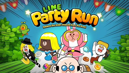 line party run for android comone