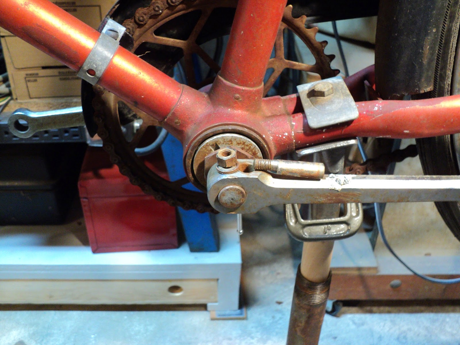 Rouge River Bicycle Crank Cotter Pin Removal