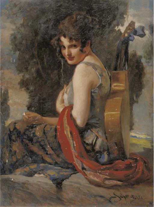 Leopold Schmutzler 1864-1941 | Bohemian Art Déco painter