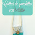 Collar de ganchillo con bolsillo