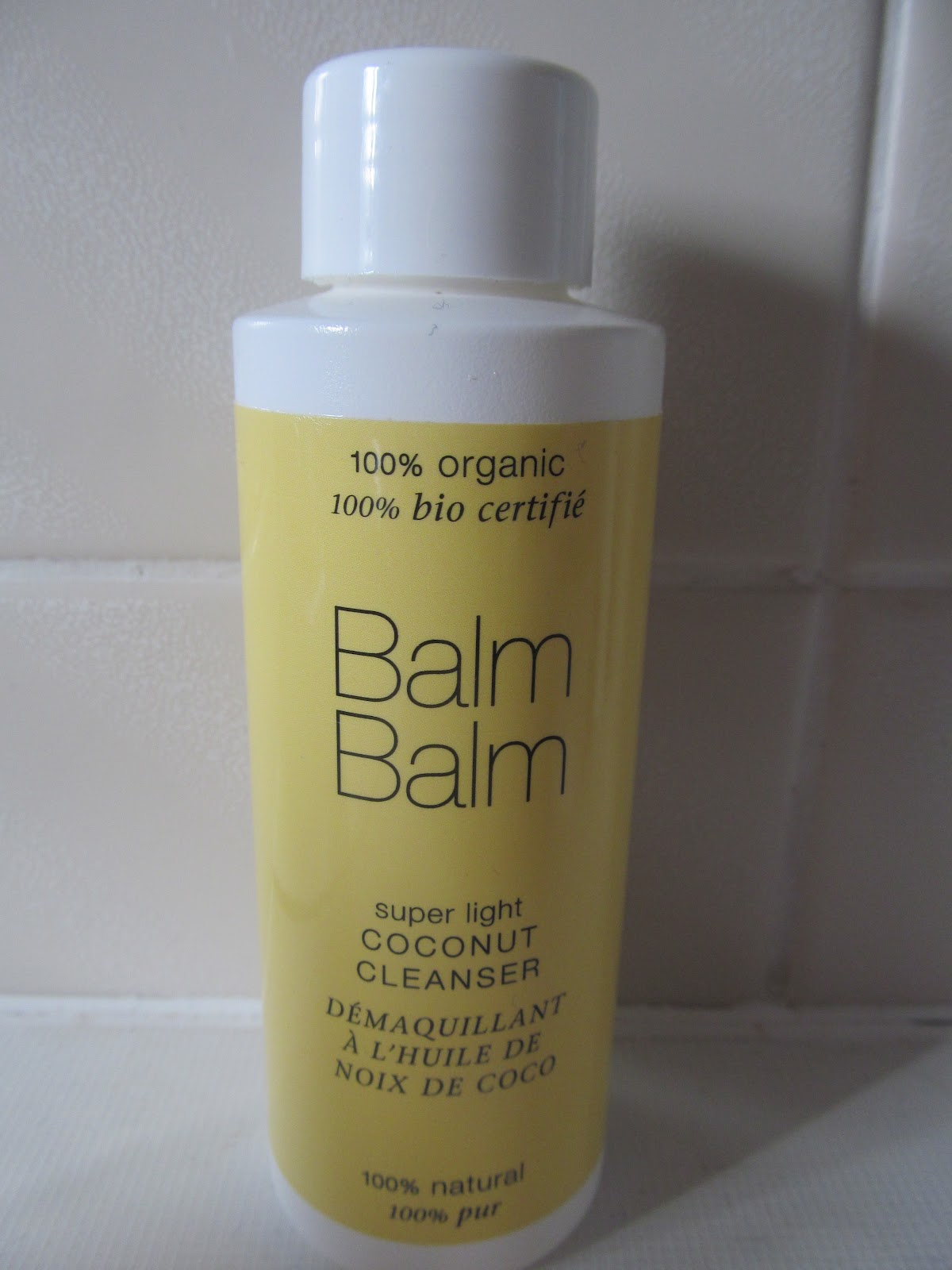 Review Balm Balm 100 Organic Coconut Cleanser Sugarpuffish