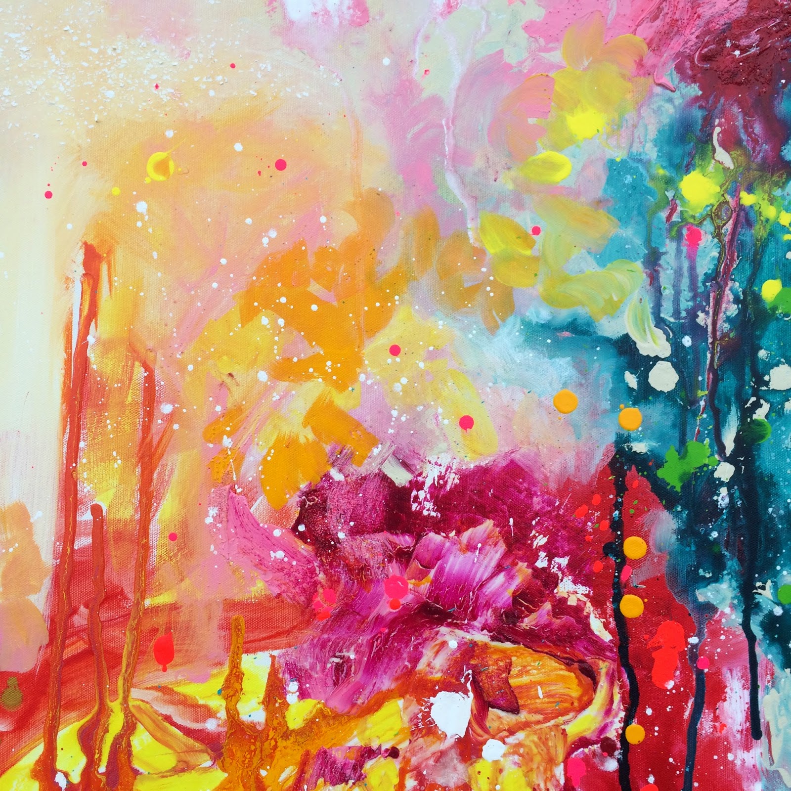 Stephen Lursen Art: Color Splash Painting