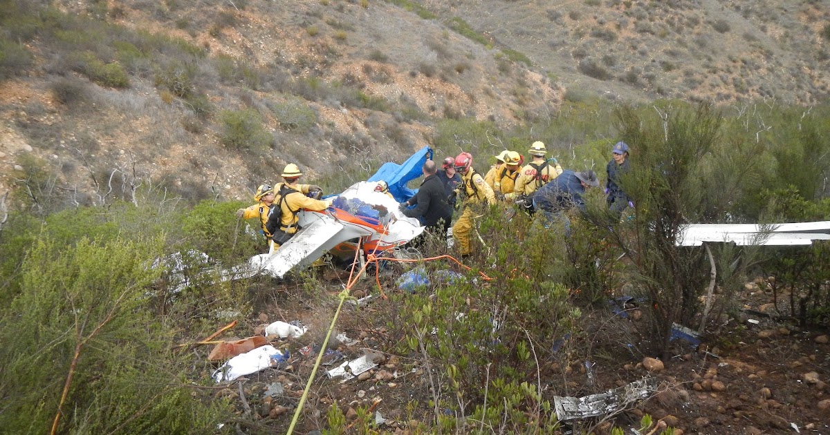 Lakeside Fire District Aircraft Crash in Sycamore Preserve brings