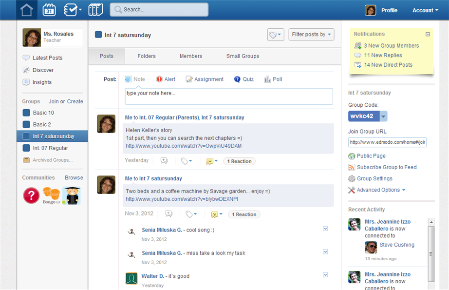 Edmodo English | getting into 24 7 english classes Edmodo English | getting into 24 7 english classes