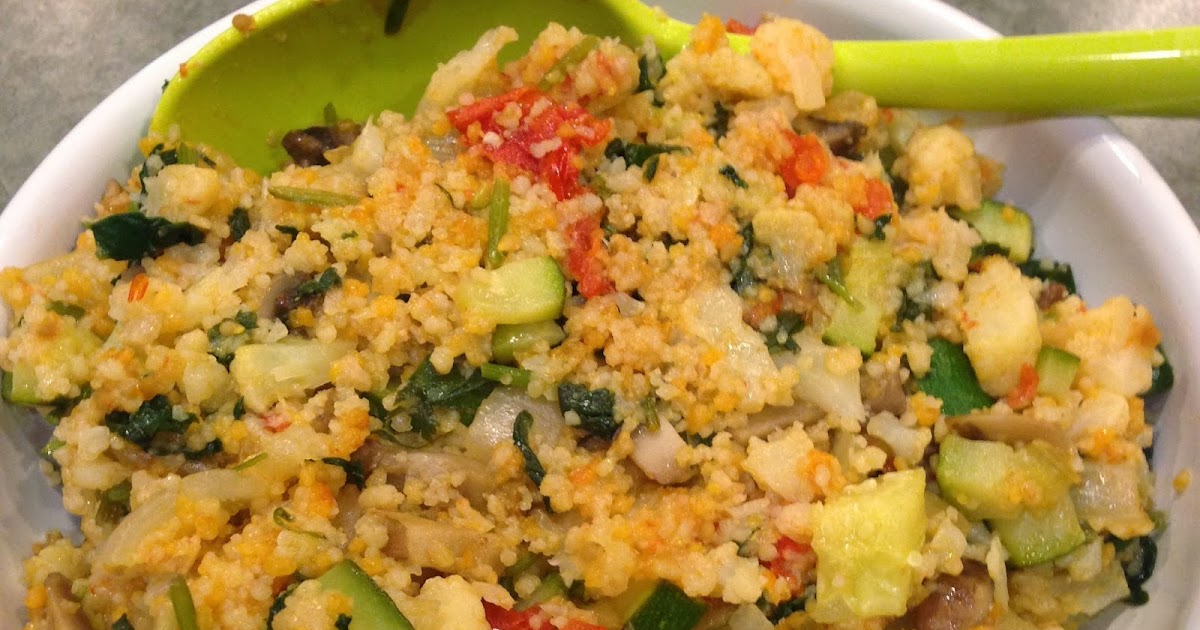 LIFE IS GOOD COUSCOUS VEGETABLE MEDLEY