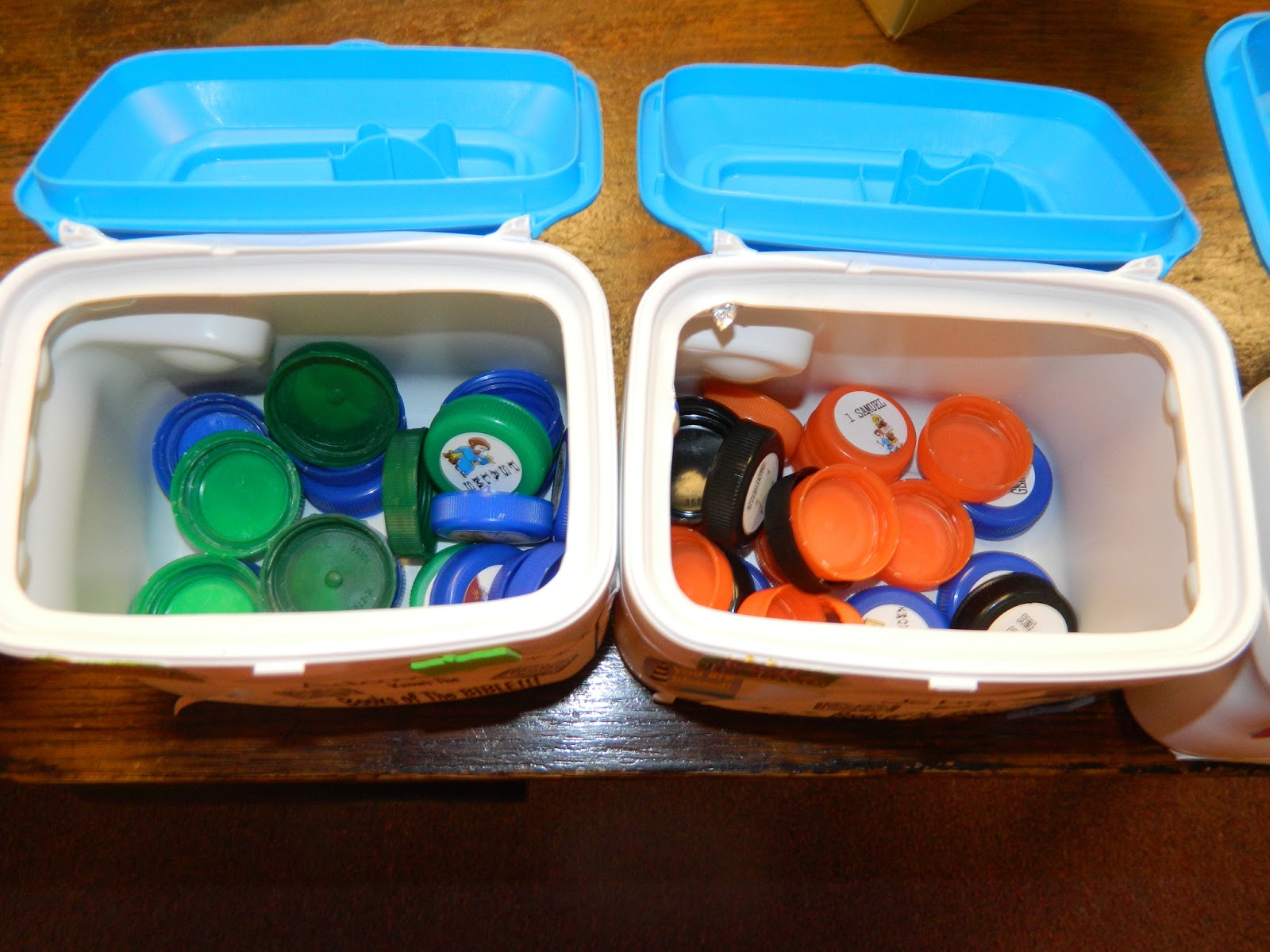 Hands On Bible Teacher Milk Cap Mania!!! Memorizing the Books of The