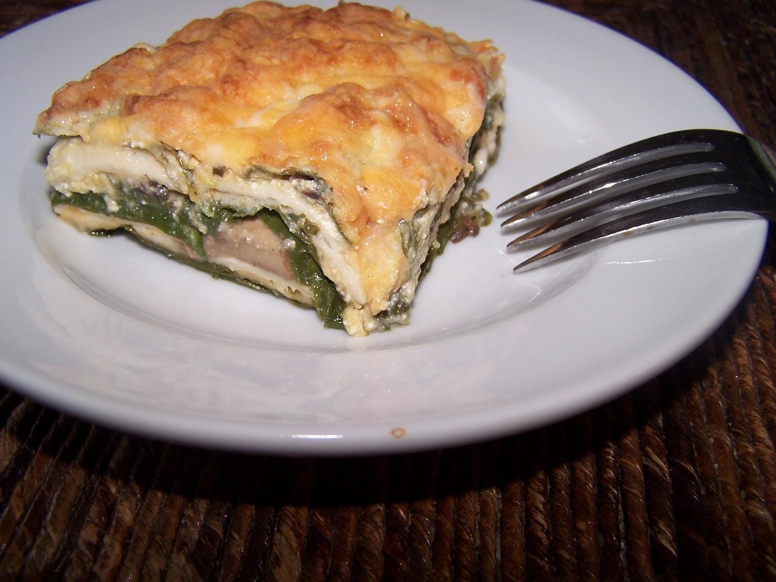 Cooking What I Pin MushroomSpinach Tortilla Bake