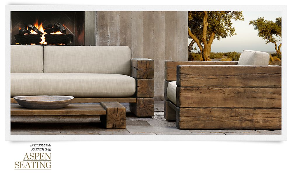 Modern Earth Design Restoration Hardware Aspen Collection