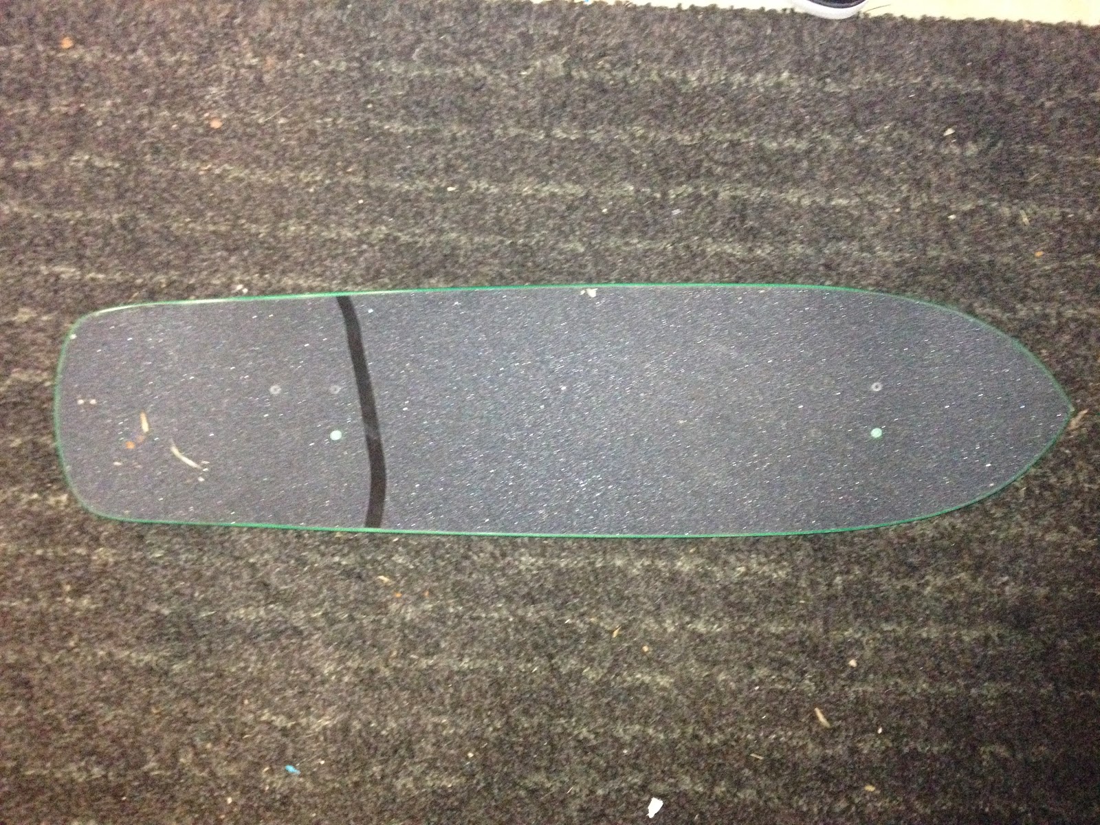 16" Wheelbase Skateboard Deck Square Nose Pool Shape 10" x 31" 