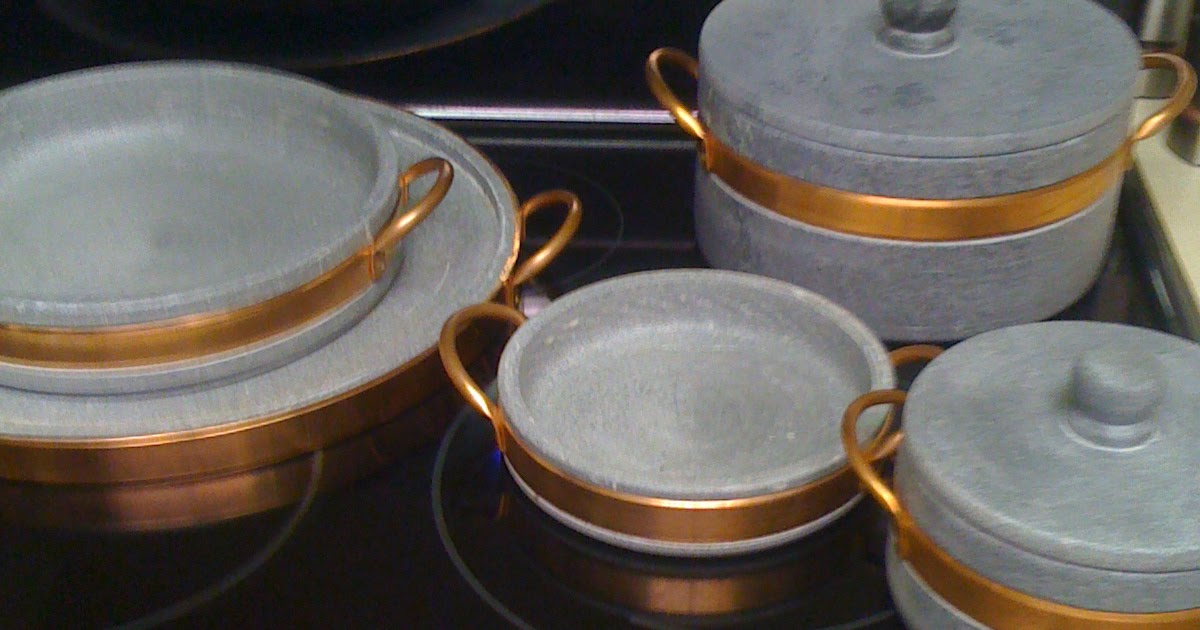 Economical Living Soapstone cookware.