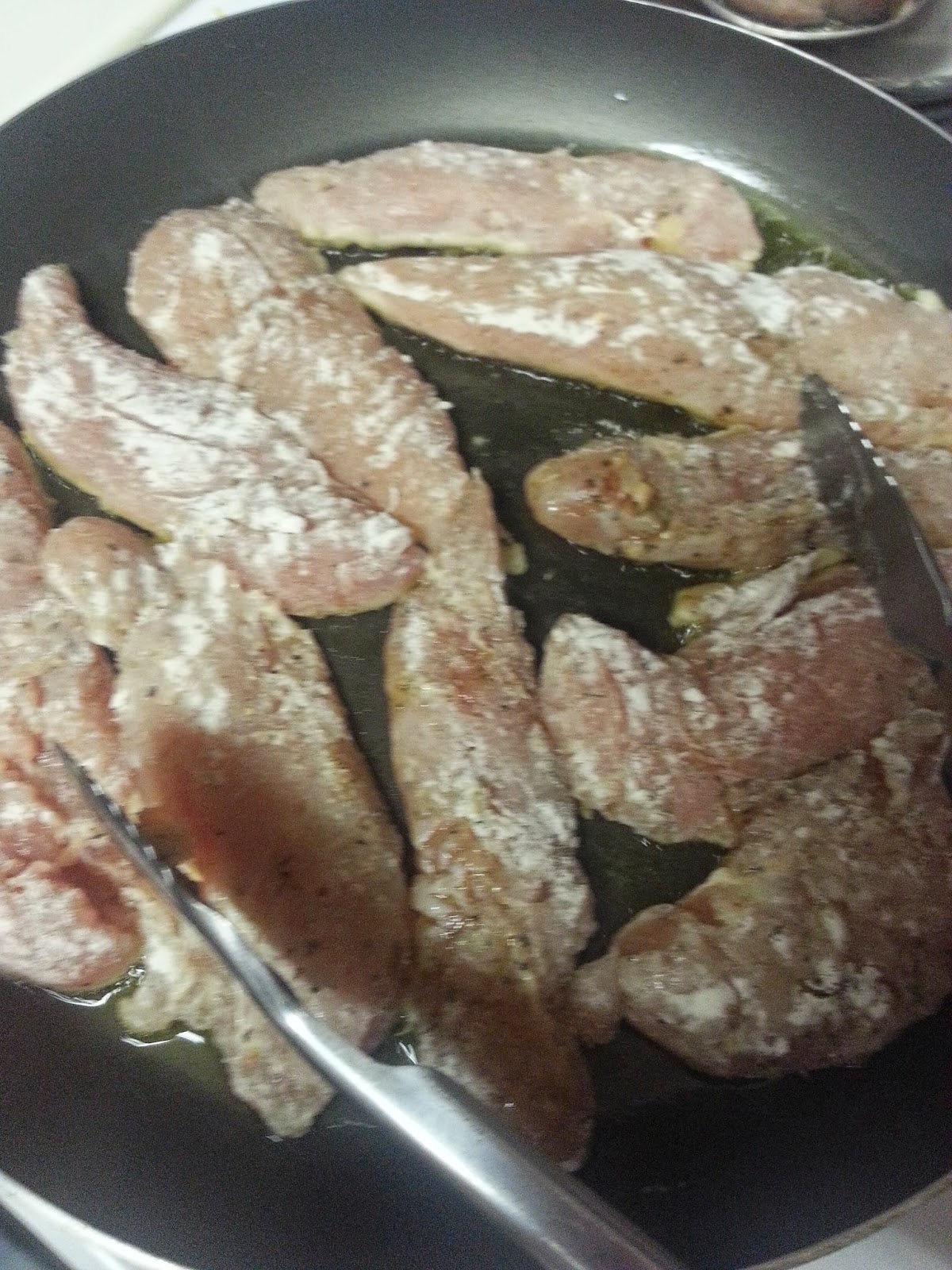 Freckles 'n' Family Chicken in Lemon & Parsley Sauce