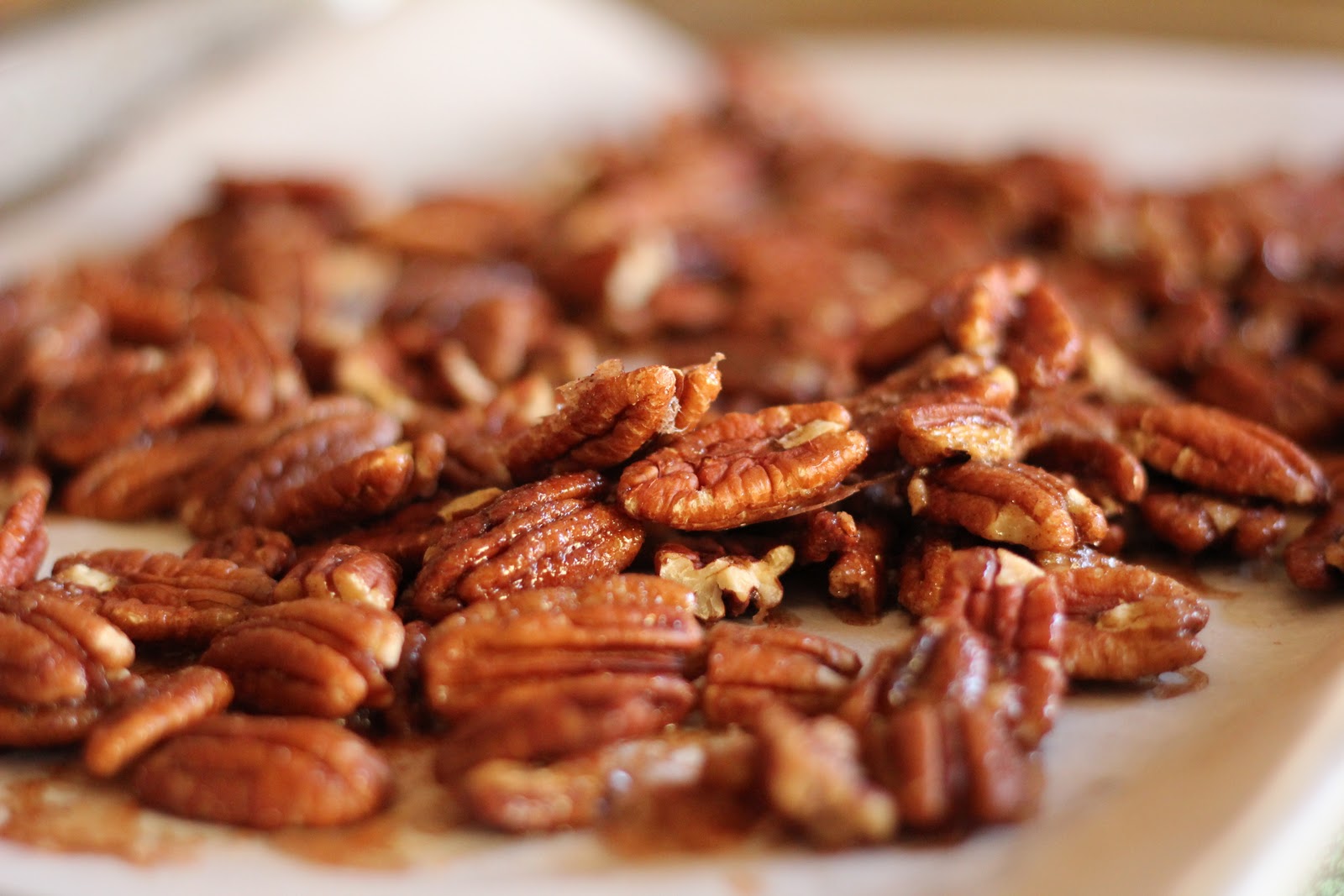 My Life On A Plate Candied Pecans