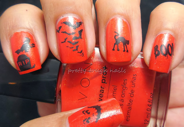 Avon Apple Of His Eye with Halloween Stamping
