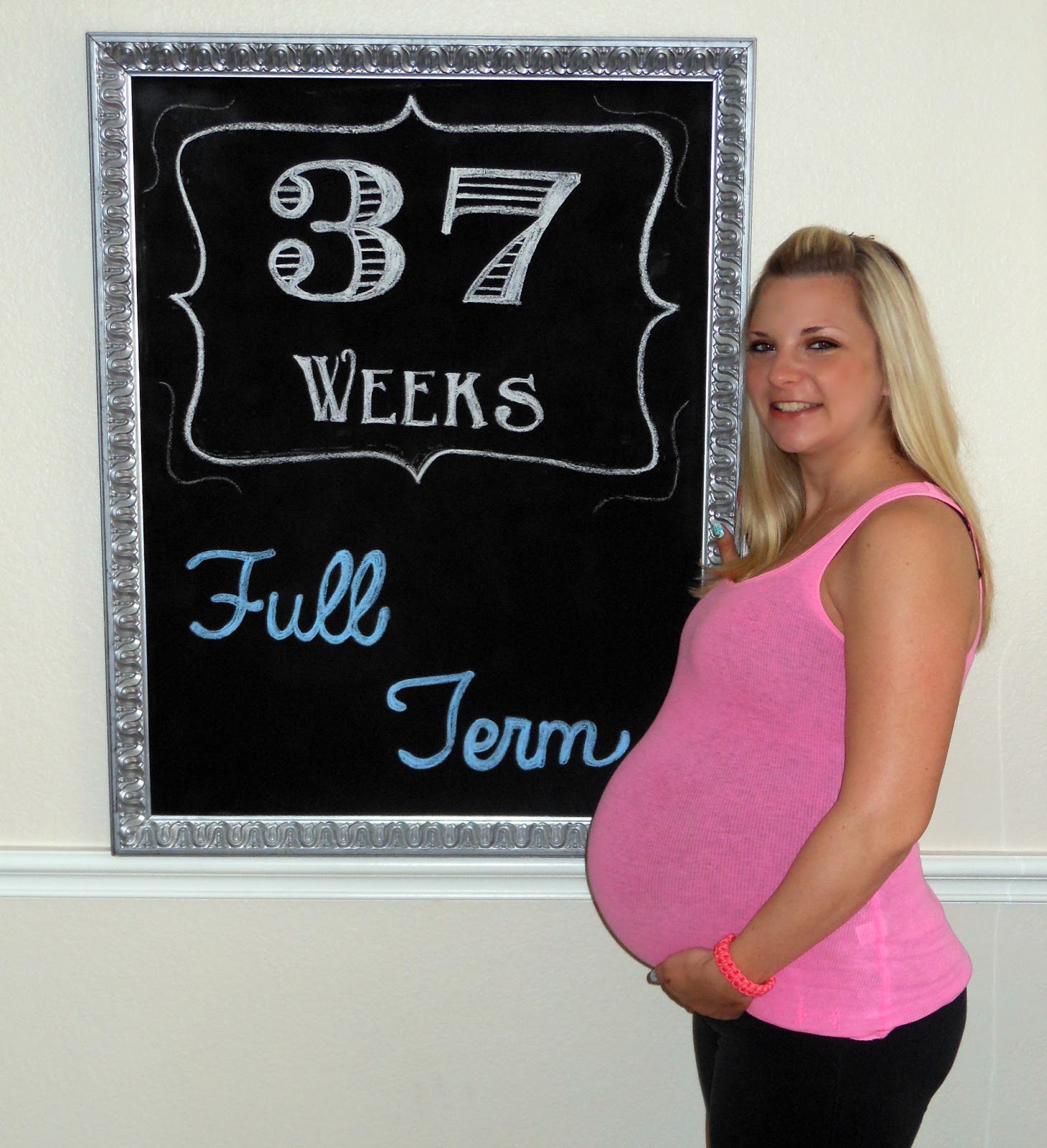 Being Mrs. Riley: Pregnancy: 37 Weeks ... Full Term