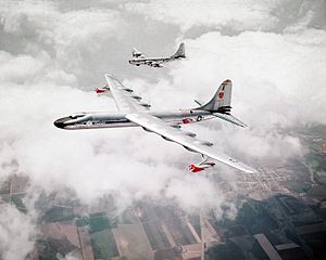 "Nuke" B-36 w/ B-50 "Chase"