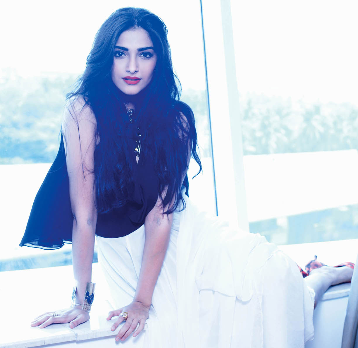 Bolly Actress Sonam Kapoor Stardust Magazine Photoshoot Photos - Spicy