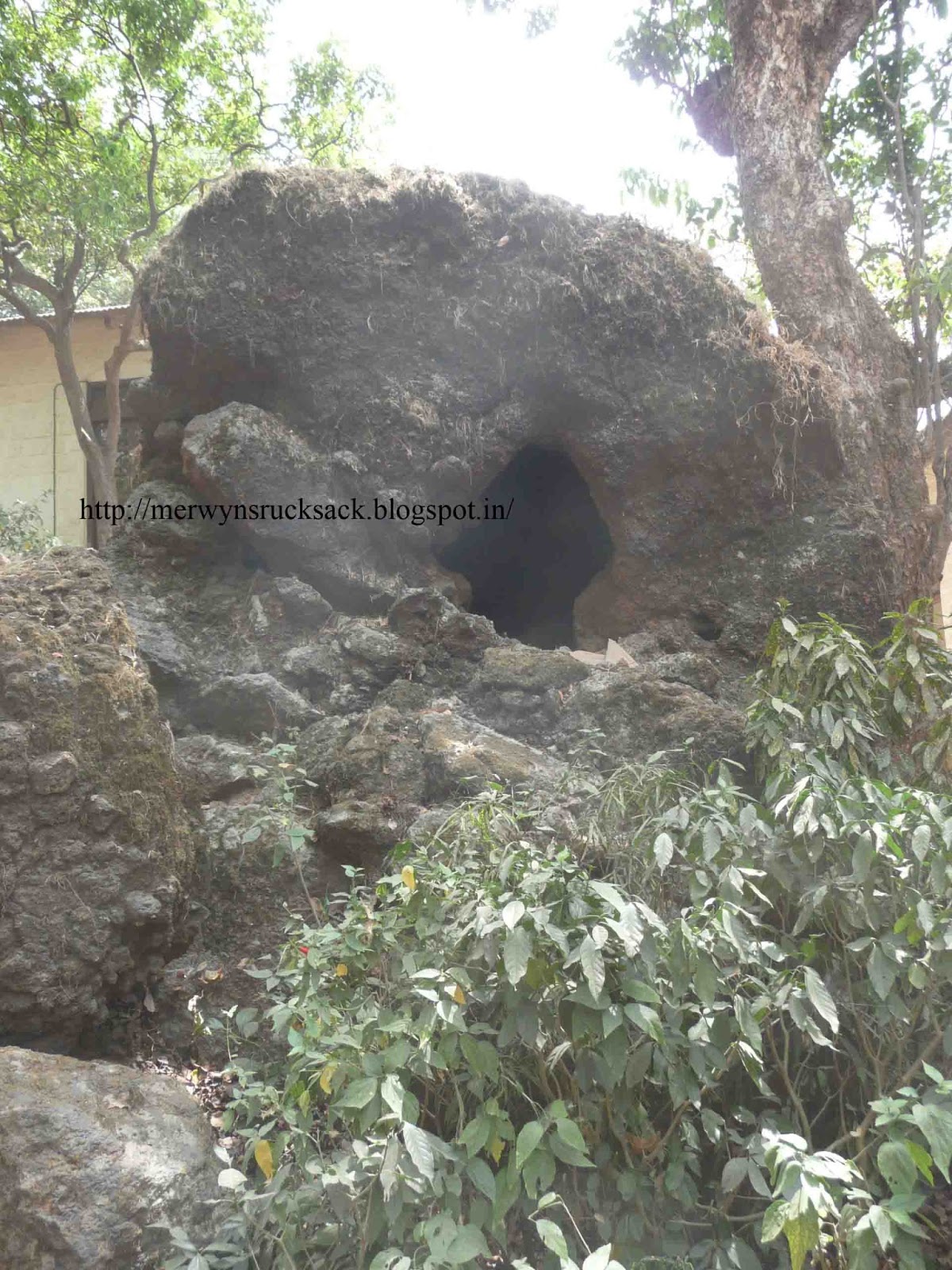 Panther's Cave in Matheran The journey of a thousand miles begins