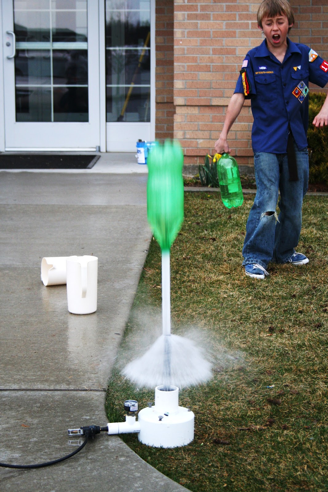 Alpine District Cub Scouts 2 Liter Bottle Water Rockets