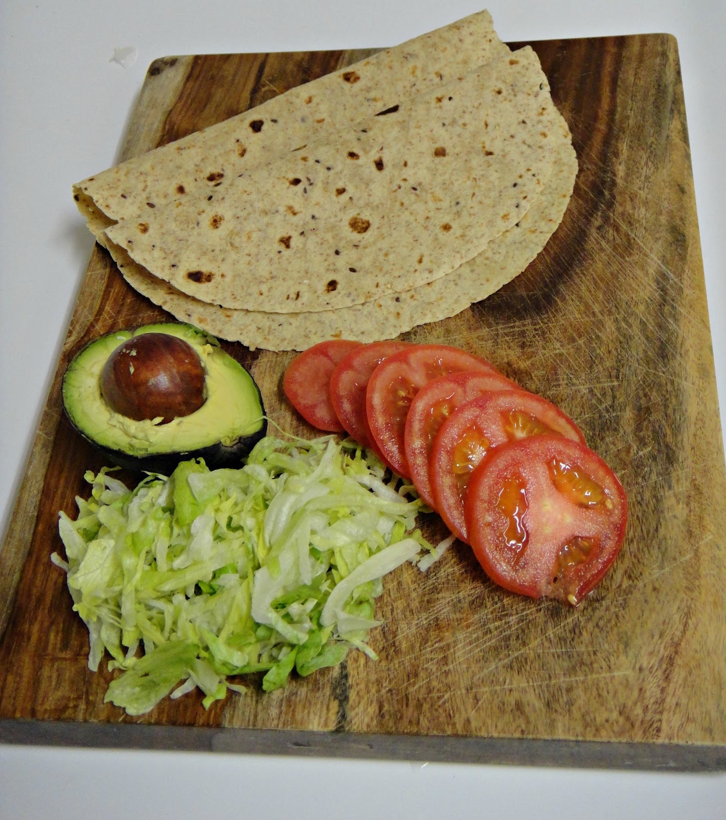 theFoodette & Family Bacon, Lettuce, Tomato, & Avocado Wrap