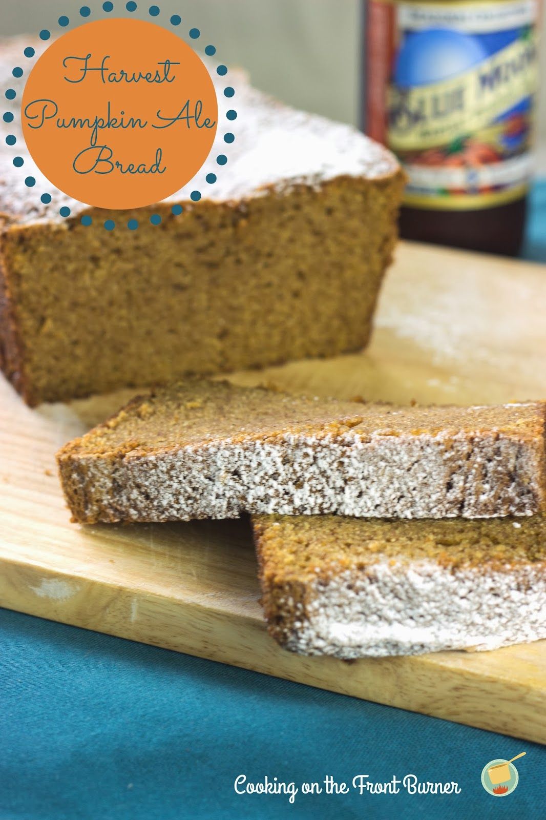 Harvest Pumpkin Ale Bread Cooking on the Front Burner