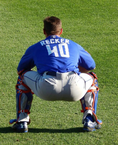 Anthony Recker MegaButt - Minor League Baseball Player