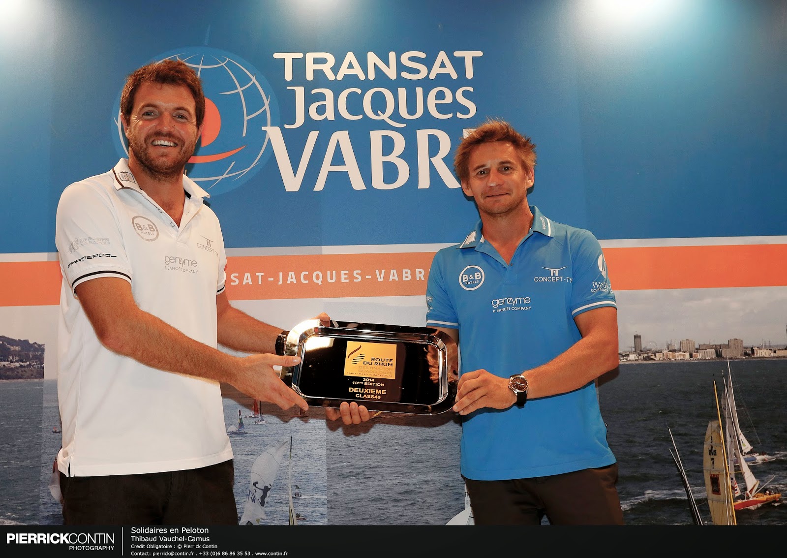 Victorien Erussard et Thibaut Vauchel-Camus ensemble en 2015. Victorien Erussard et Thibaut Vauchel-Camus ensemble en 2015.