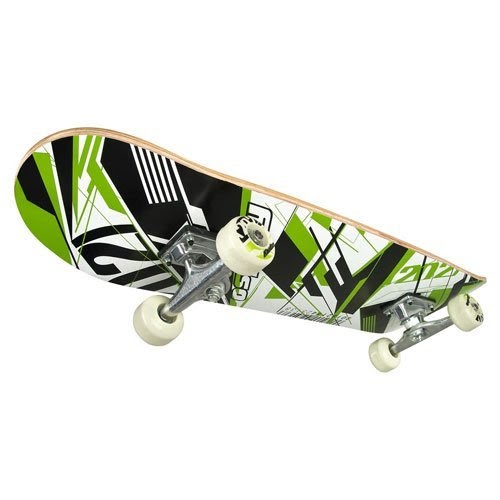 Cheapest Skateboard Online Shop 2012 Opsprey Pro Double Kick Skateboard Green / Black Design
