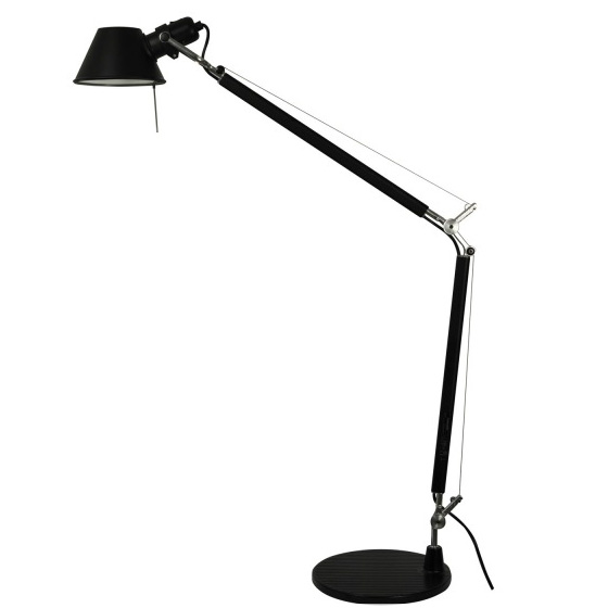 Black Classic Tolomeo Desk Light From Artemide Black Classic Tolomeo Desk Light From Artemide