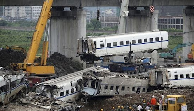 bullet train accident in china