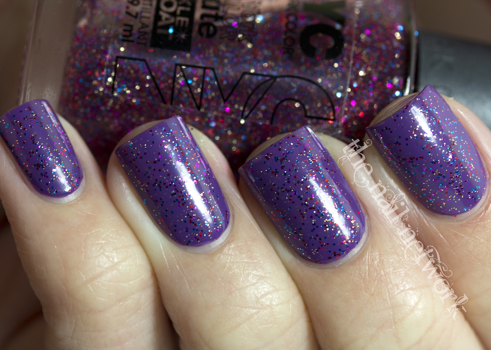 The Nail Network NYC Sparkle Top Coat & Matte Me Crazy