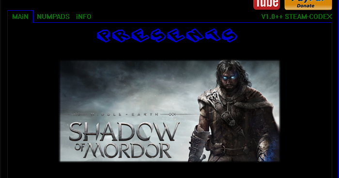 Middle earth Shadow of Mordor PC Game - CODEX - Free