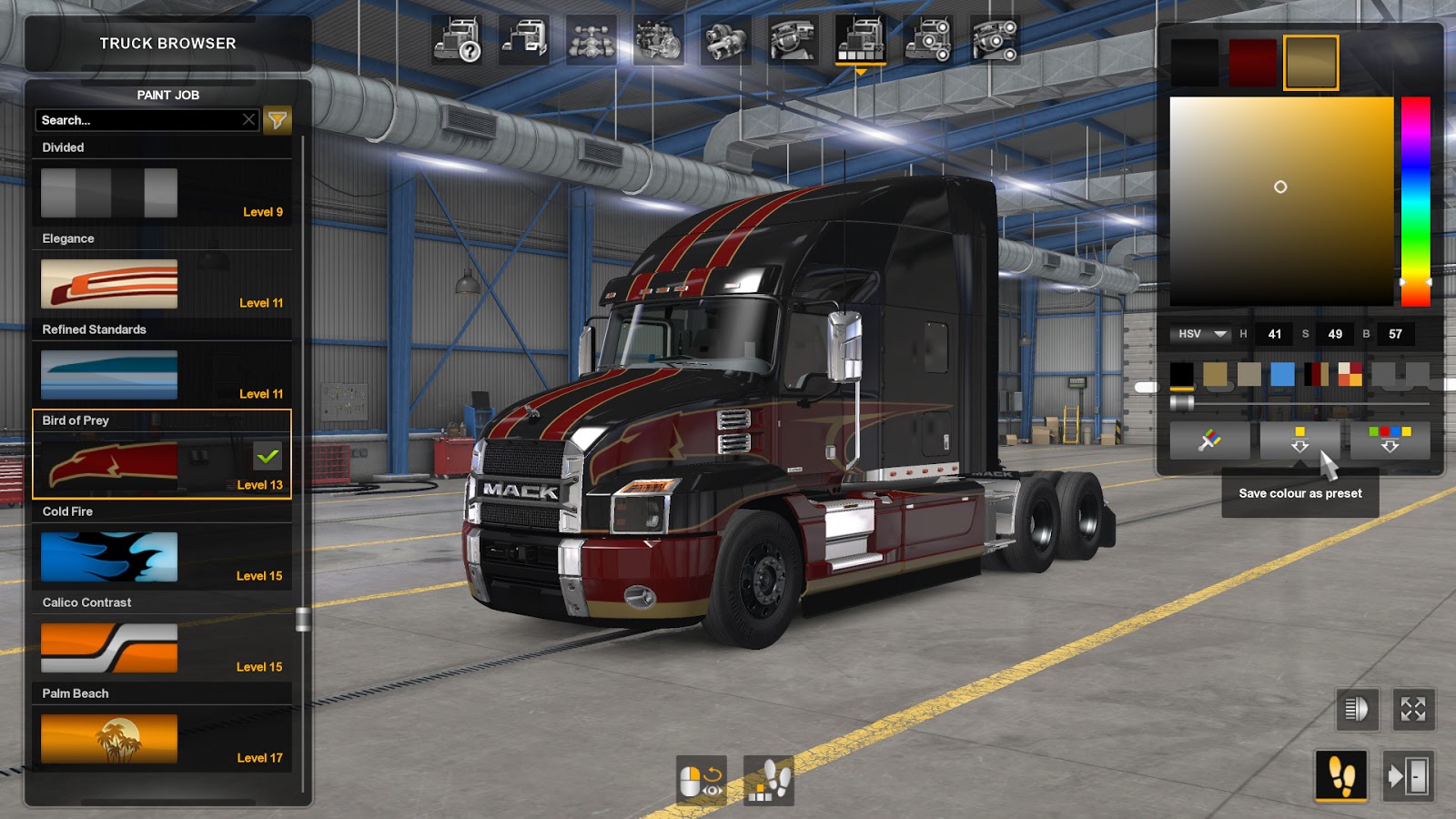 American truck simulator realistic drive compilations