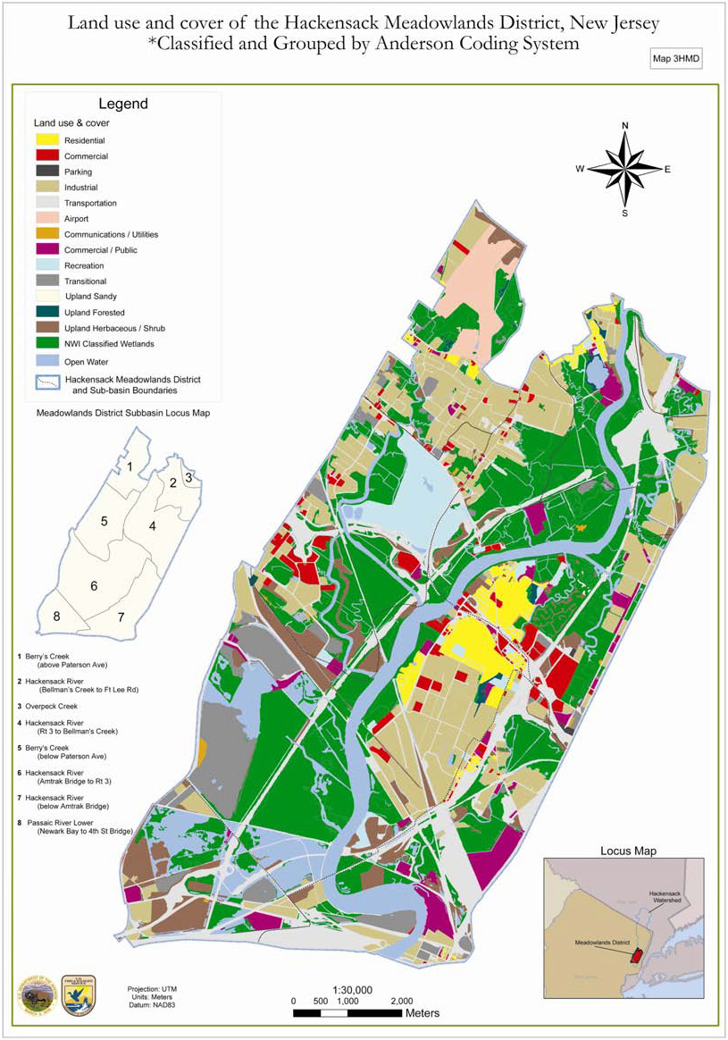City in Environment The Hackensack Meadowlands in the imagery history